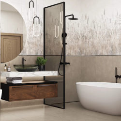 Керамогранит Alma Ceramica GFU60120FLO40L Флора / Flora лаппатированная 60x120 