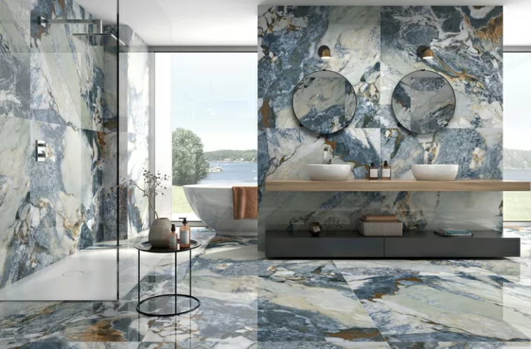 Керамогранит Geotiles Greta Blue Super Polished 60x120