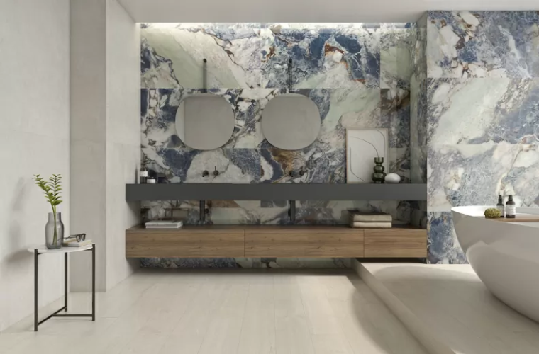Керамогранит Geotiles Greta Blue Super Polished 60x120