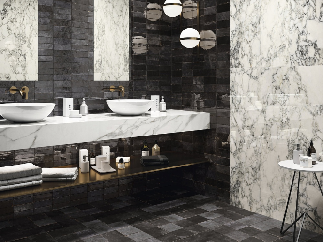 Керамогранит Ape A041126 Volterra Stavro White matt rect 60x120