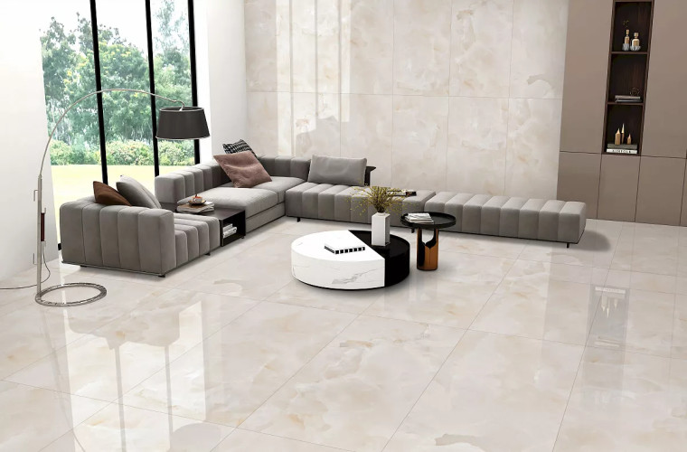 Керамогранит Art Ceramic Kinder Beige Glossy 60x120