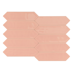 Плитка Smile Tile Picket Rose 7.5x30