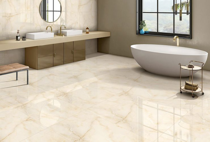 Керамогранит Global Tile Cloud onyx GT60605002PR Бежевый 60x60