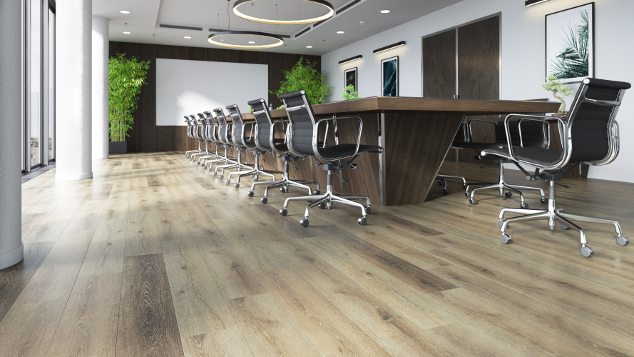 Кварцевый ламинат SPC Fargo Comfort Дуб Песчаный остров VL 88018-001