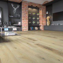 Кварцевый ламинат SPC Fargo Comfort Дуб Песчаный остров VL 88018-001