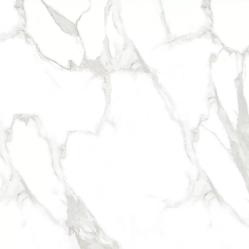 Керамогранит Ceradim х9999305439 Statuario Perfect Silver Белый Полированный 80х80