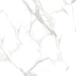 Керамогранит Ceradim х9999305439 Statuario Perfect Silver Белый Полированный 80х80
