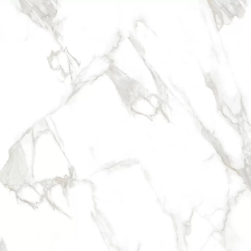 Керамогранит Ceradim х9999305439 Statuario Perfect Silver Белый Полированный 80х80