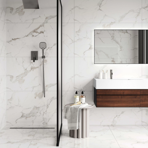 Керамогранит Ceradim х9999304535 Calacatta Pleasant Белый Полированный 60х120