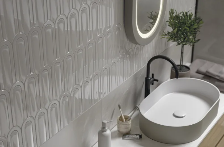 Керамическая плитка Cifre Gala White Brillo 8x21.5