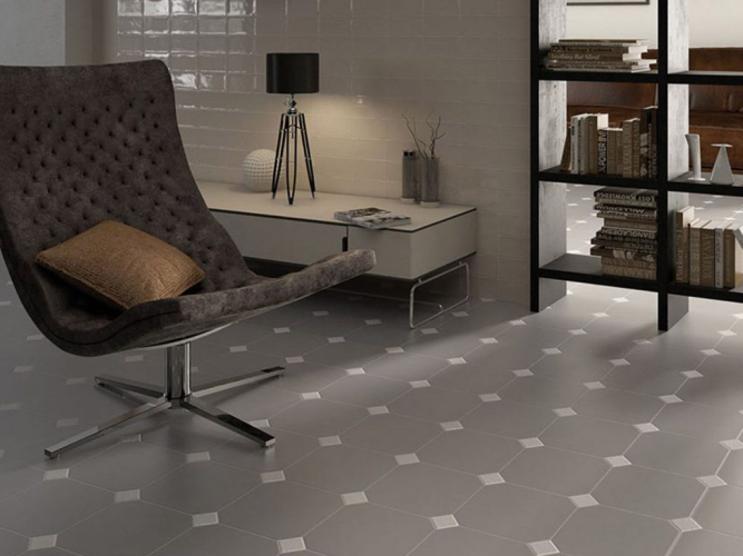 Вставка Equipe Octagon 20569 Taco Gris Mate 4,6x4,6