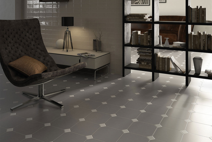 Вставка Equipe Octagon 20569 Taco Gris Mate 4,6x4,6