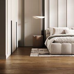 Кварцевый паркет Quartz Parquet Классик Орех Американский 400-29 7/1,2 мм
