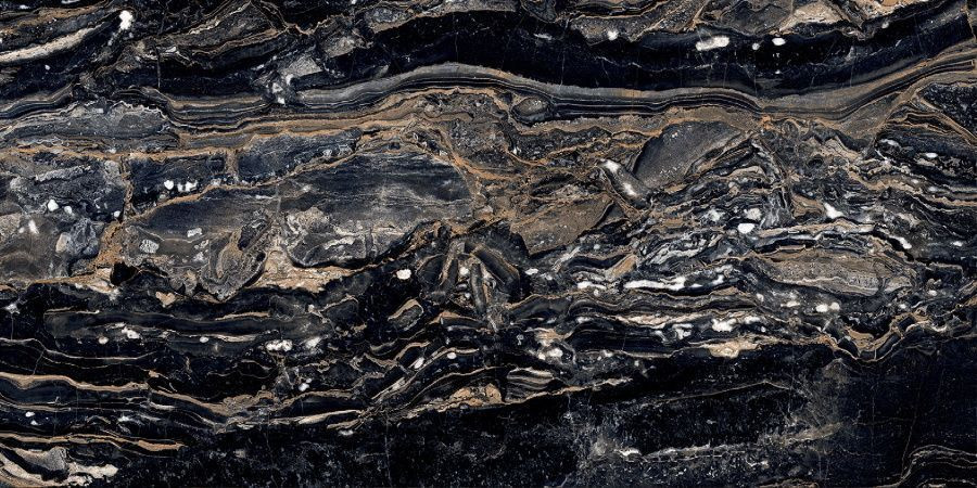 Керамогранит Neodom CV20186 Luxury Nairobi Black Glossy 60x120