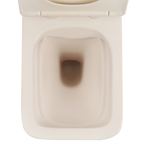 Унитаз ABBER Rechteck AC1201MBE подвесной светло-бежевый матовый, безободковый