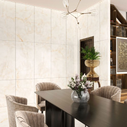 Керамогранит Buono Ceramica O4453C Onice Crema Carving 60x120