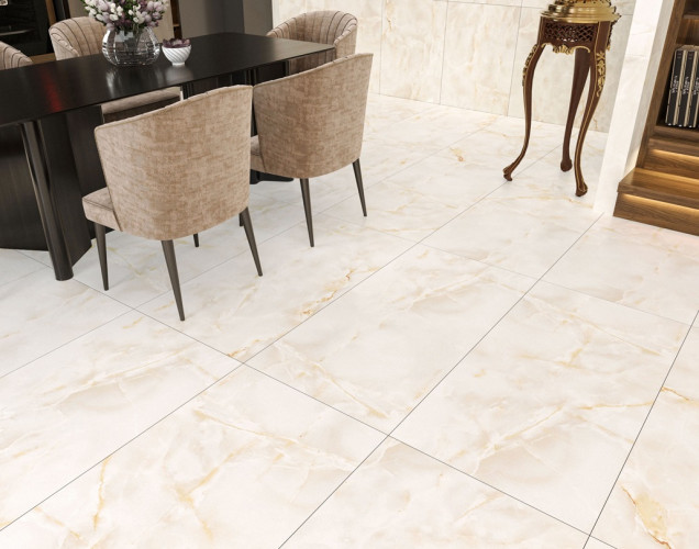 Керамогранит Buono Ceramica O4453C Onice Crema Carving 60x120
