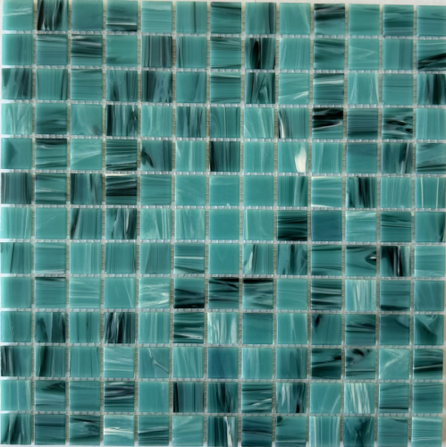 Мозаика Pixel Mosaic  PIX131 из стекла, чип 23x23 мм, сетка 327х327х4 мм