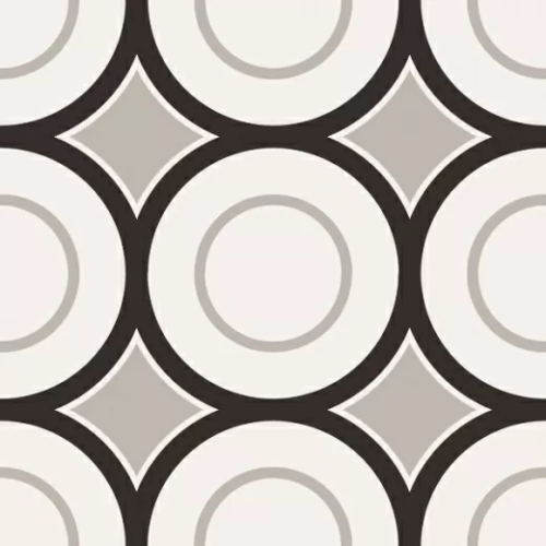 Керамогранитa Sant Agostino PBW05 patchwork black&white 05 20x20