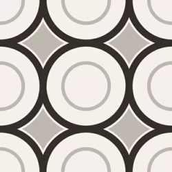 Керамогранитa Sant Agostino PBW05 patchwork black&amp;white 05 20x20