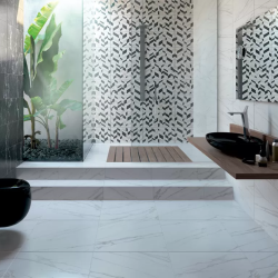 Керамогранит Vitra K945332LPR Marmori Сан Лорен Черный 60x60