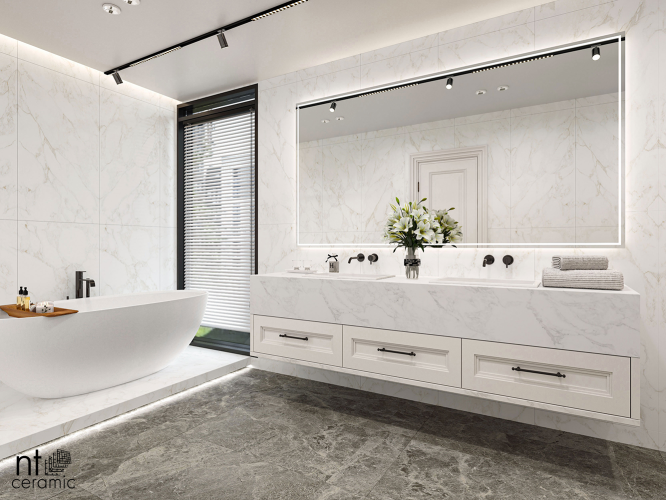 Керамогранит NT Ceramic NTT99526M Marble Extra Endless 60x120