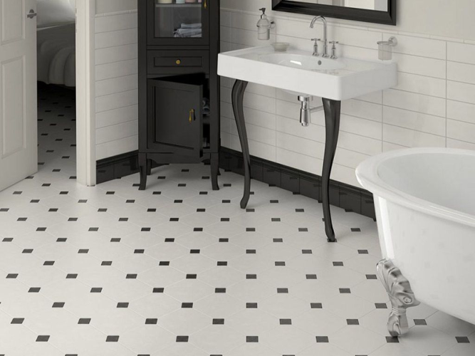 Вставка Equipe Octagon 20404 Taco Negro Mate 4,6x4,6