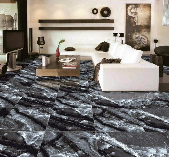 Керамогранит Primavera Black Modulo High Glossy GR108 60x60