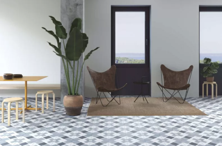Керамогранит Harmony 3386037270 Havana White Cross R10 22.3x22.3