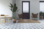 Керамогранит Harmony 3386037270 Havana White Cross R10 22.3x22.3