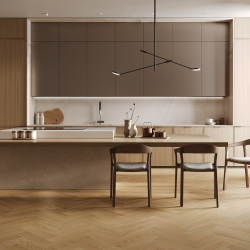 Кварцевый паркет Quartz Parquet Штучный паркет Дуб Тоскана 44-407 5/0,6 мм