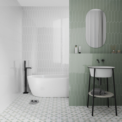 Плитка Smile Tile Picket Menta 7.5x30