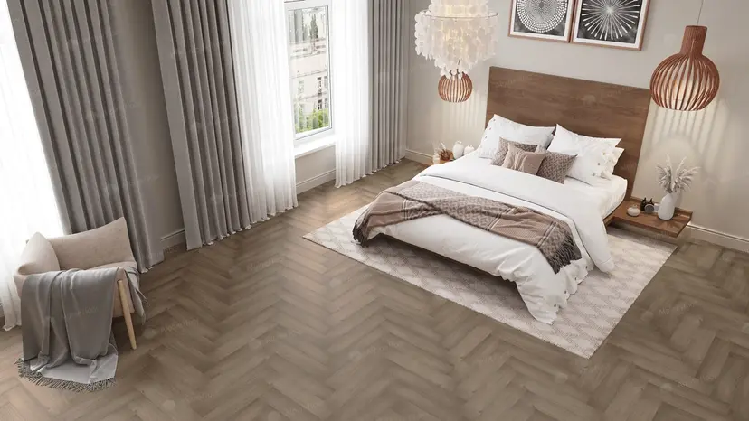Кварцвиниловая плитка Alpine Floor Parquet LVT Дуб Насыщенный ECO 16-7
