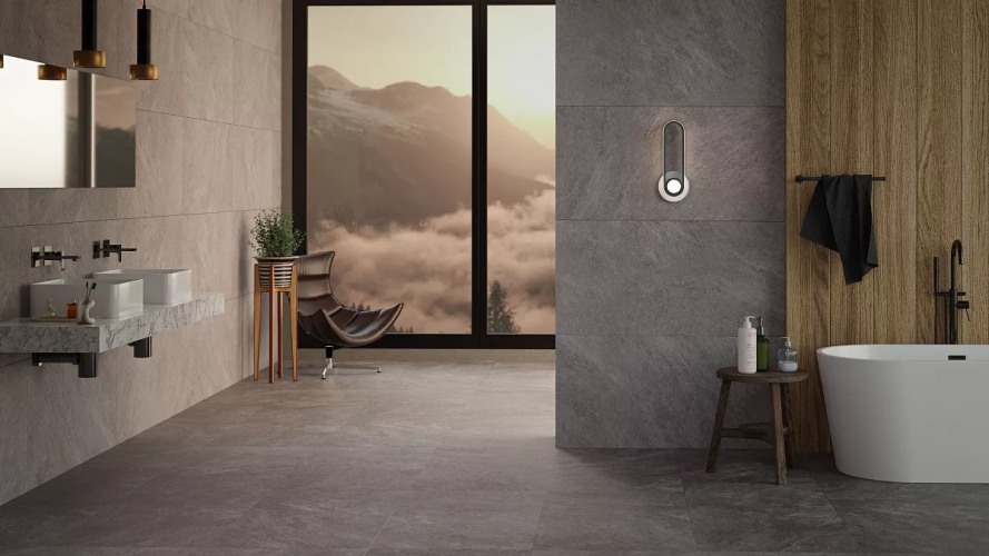 Керамогранит Prime Ceramics Rock Light Grey 60x60