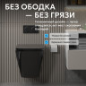 Унитаз ABBER Rechteck AC1201MB подвесной черный матовый, безободковый
