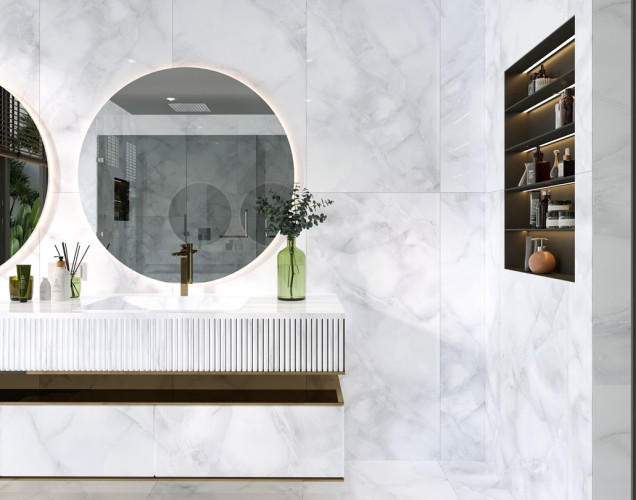 Керамогранит Buono Ceramica O4451P Onice Smoke Glossy 60x120