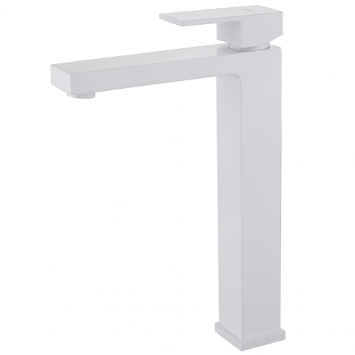 Смеситель ABBER Daheim AF8211W для раковины, белый матовый