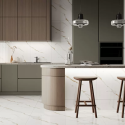 Керамогранит Ceradim х9999305649 Calacatta Sharp Gold Белый Полированный 80х80