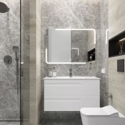 Керамогранит Ceradim х9999304617 Mramor Story Grey Серый Матовый 60х120