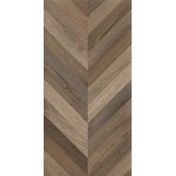 Керамогранит Laparet х9999311159 Wood Latina Brown Chevron M коричневый матовый карвинг 60х120