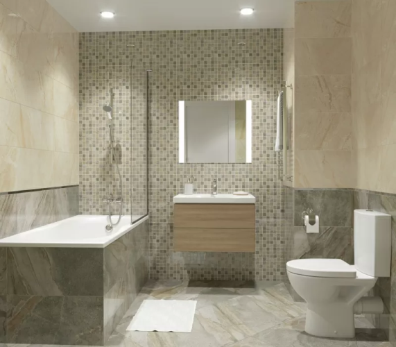 Керамогранит Kerranova K-101/SR (2q101/SR) Genesis Beige 30x60