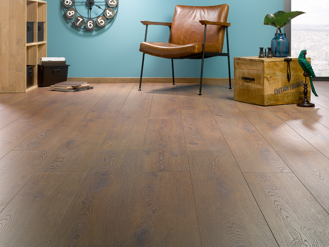 Ламинат Alsafloor Solid Plus S528 Дуб Каштан