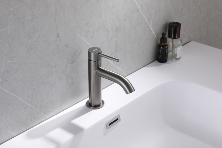 Смеситель ABBER Wasser Kreis AF8110NG для раковины, никель