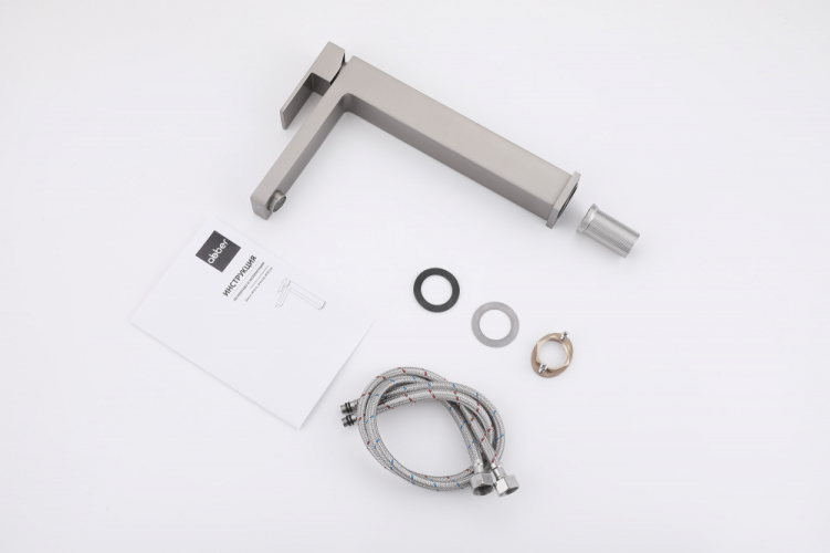 Смеситель ABBER Daheim AF8211SP для раковины, сатин