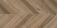 Керамогранит Laparet х9999311165 Wood Lux Walnut Chevron M коричневый матовый карвинг 60х120