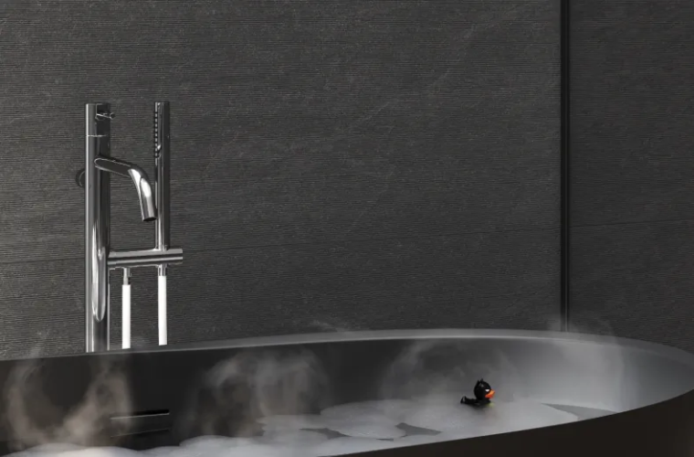 Керамогранит Laparet х9999311419 Badrock Shadow Pro графитовый R10Soft CB 60х120