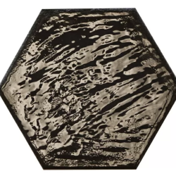 Керамогранит Prissmacer Rain Nero Hex 19.8x22.8