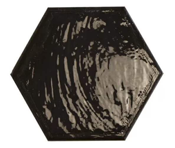 Керамогранит Prissmacer Rain Nero Hex 19.8x22.8