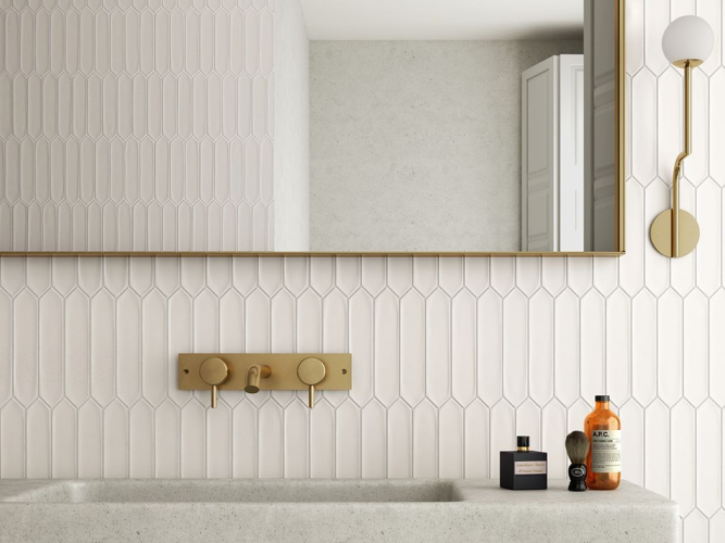 Плитка Equipe Lanse 27481 White 5x25