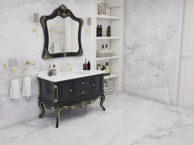 Керамогранит Duna RP-215923 Onyx Silver Glossy 120x60